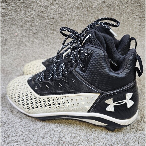 Under Armour Mens Hammer 3022173-001  Black Noir Football‎ Cleats Shoes Size 11 main image 9